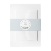 Bandeau De Faire-part Élégante couronne florale Pastel Boho (Devant example)