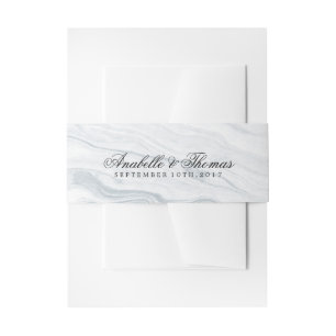 Bandeau De Faire-part Élégante Mariage en marbre