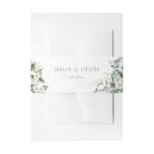 Bandeau De Faire-part Elégante verdure d'Eucalyptus (Devant example)