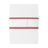 Bandeau De Faire-part Élégantes Étoiles en chute, Baby shower (Dos Example)