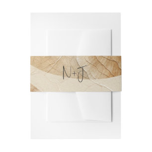 Bandeau De Faire-part Éléments Neutres et Aériens de Style Naturel Bohèm