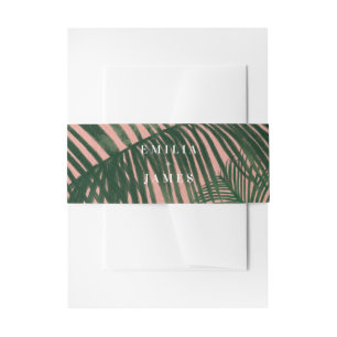Bandeau De Faire-part Emballage Palm Springs