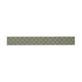 Bandeau De Faire-part Emerald & Gold Art Déco (Plat)