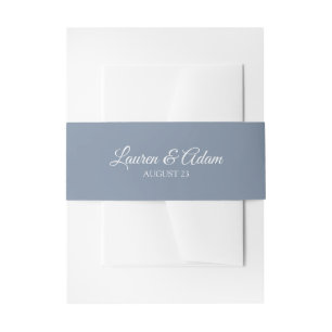 Bandeau De Faire-part Enveloppe de carton d'invitation de mariage / Band
