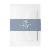 Bandeau De Faire-part Enveloppement faire-part de mariage / Bande ventre (Devant example)