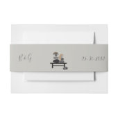 Bandeau De Faire-part Eternal Stone couple Boho mariage (Devant Example)