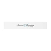 Bandeau De Faire-part Étiquette de mariage 016 (Plat)