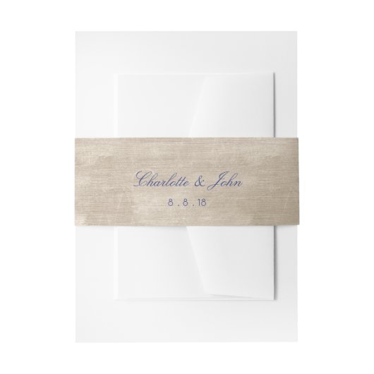 Bandeau De Faire-part Étiquettes d'adresse de retour minimalisme velours (Devant example)