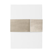 Bandeau De Faire-part Étiquettes d'adresse de retour minimalisme velours (Dos Example)