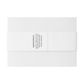 Bandeau De Faire-part Étiquettes effrontés de bombe ou de savon de Bath (Dos exemple)