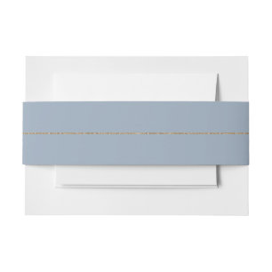 Bandeau De Faire-part Eucalyptus Gold Parties scintillant Code 01 - styl