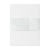 Bandeau De Faire-part Eucalyptus rustique & Mariage d'aquarelle Lavender (Dos Example)