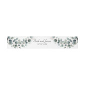 Bandeau De Faire-part Eucalyptus simple (Plat)