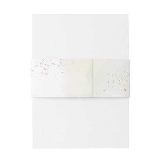 Bandeau De Faire-part Eucalyptus Verdure Mariage élégant (Dos Example)