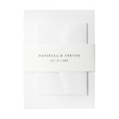 Bandeau De Faire-part Faire-part de mariage Bande classique Script (Devant example)