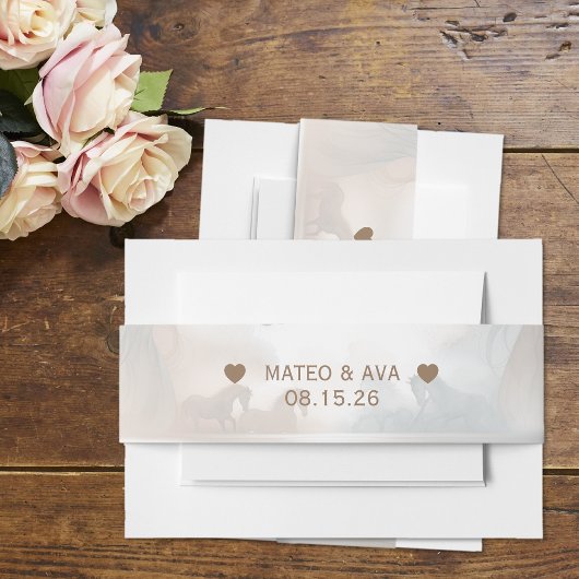 Bandeau De Faire-part Faire-part de mariage Belly