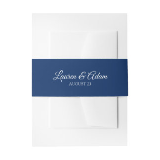 Bandeau De Faire-part Faire-part de mariage ceintures ventrales / Emball