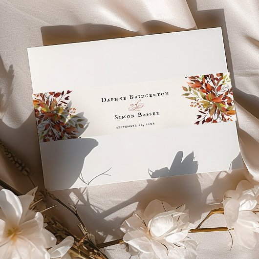 Bandeau De Faire-part Faire-part de mariage de script de fin