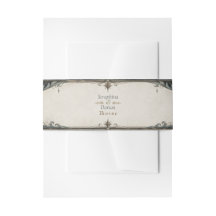 Faire-part de mariage Fantasy gothique Royaume Som