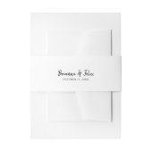 Bandeau De Faire-part Faire-part de mariage moderne (Devant example)