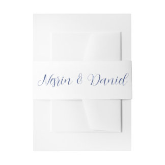Bandeau De Faire-part Faisceau de mariage royal turc blanc