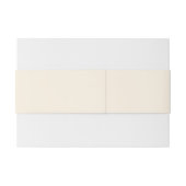 Bandeau De Faire-part Faites-le vous-même -25 Bandes Belly pour Invitati (Dos exemple)