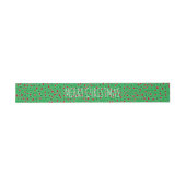 Bandeau De Faire-part Festive Green Invitation Belly Band (Plat)