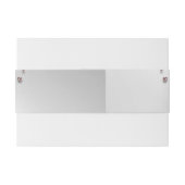 Bandeau De Faire-part Fête de Mariage Pink Peach Coeurs brillants (Dos exemple)