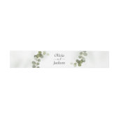 Bandeau De Faire-part Feuillage de verdure Eucalyptus (Plat)