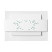 Bandeau De Faire-part Feuille d'illustrateur (Devant Example)