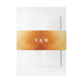 Bandeau De Faire-part Feuilles d'érable d'automne Nom initial (Devant example)