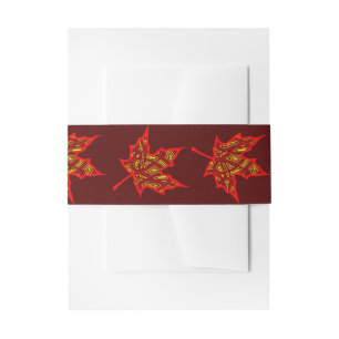Bandeau De Faire-part Fier Leaf