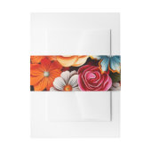 Bandeau De Faire-part Fiesta florale (Devant example)