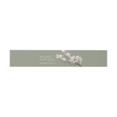Bandeau De Faire-part Fine Art Magnolia Wedding  (Plat)