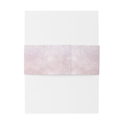 Bandeau De Faire-part Fine Lines Gold Abstrait Mariage V2 Mauve ID867 (Dos Example)