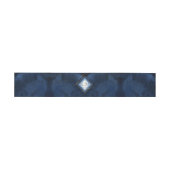 Bandeau De Faire-part Fine Lines Gold Abstrait Mariage V2 Navy ID867 (Plat)