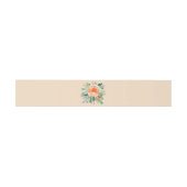 Bandeau De Faire-part Fleur de cache d'aquarelle (Plat)