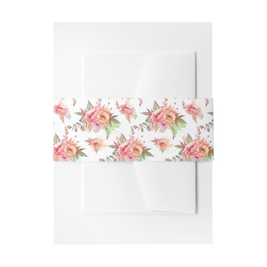 Bandeau De Faire-part fleur de printemps (Devant example)