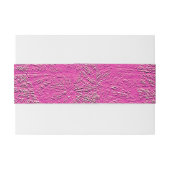 BANDEAU DE FAIRE-PART FLEUR SAUVAGE (Dos exemple)