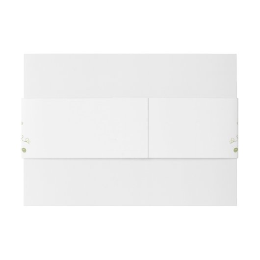 Bandeau De Faire-part Fleur sauvage Rustic Boho Floral Mariage (Dos exemple)