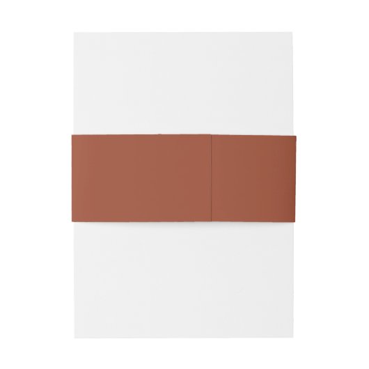 Bandeau De Faire-part Fleur sauvage rustique Script Mariage en terre cui (Dos Example)