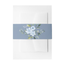 Fleurs Bleues Aquarelle