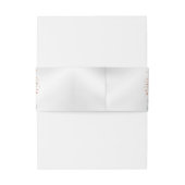 Bandeau De Faire-part Fleurs de mariage cloches Rubans bleu rose Beau (Dos Example)