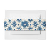 Bandeau De Faire-part Fleurs de mariage du milieu du siècle | Impression (Devant Example)