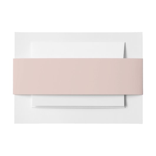 Bandeau De Faire-part Fleurs en rose couleur complémentaire (Devant Example)