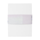 Bandeau De Faire-part Fleurs géométriques Gold & Lavender (Dos Example)