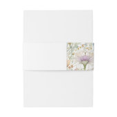 Bandeau De Faire-part Fleurs sauvages vintages (Dos Example)