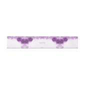 Bandeau De Faire-part Fleurs violettes fleurissent (Plat)