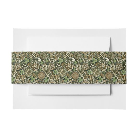 Bandeau De Faire-part Floraison celtique (Devant Example)