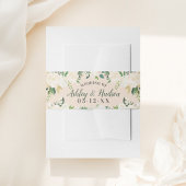 Bandeau De Faire-part Floral Blush rose Mariage d'aquarelle